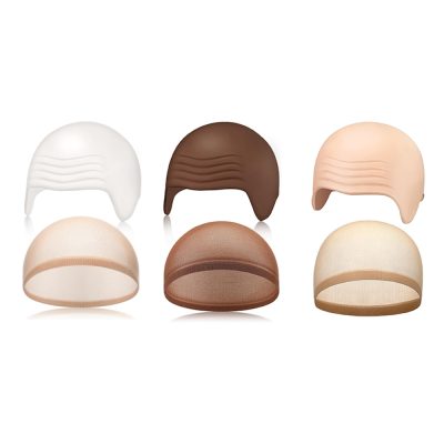 latex bald cap with nylon wig caps
