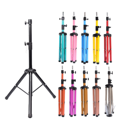 tripod adjustable wig head stand mannequin head stand