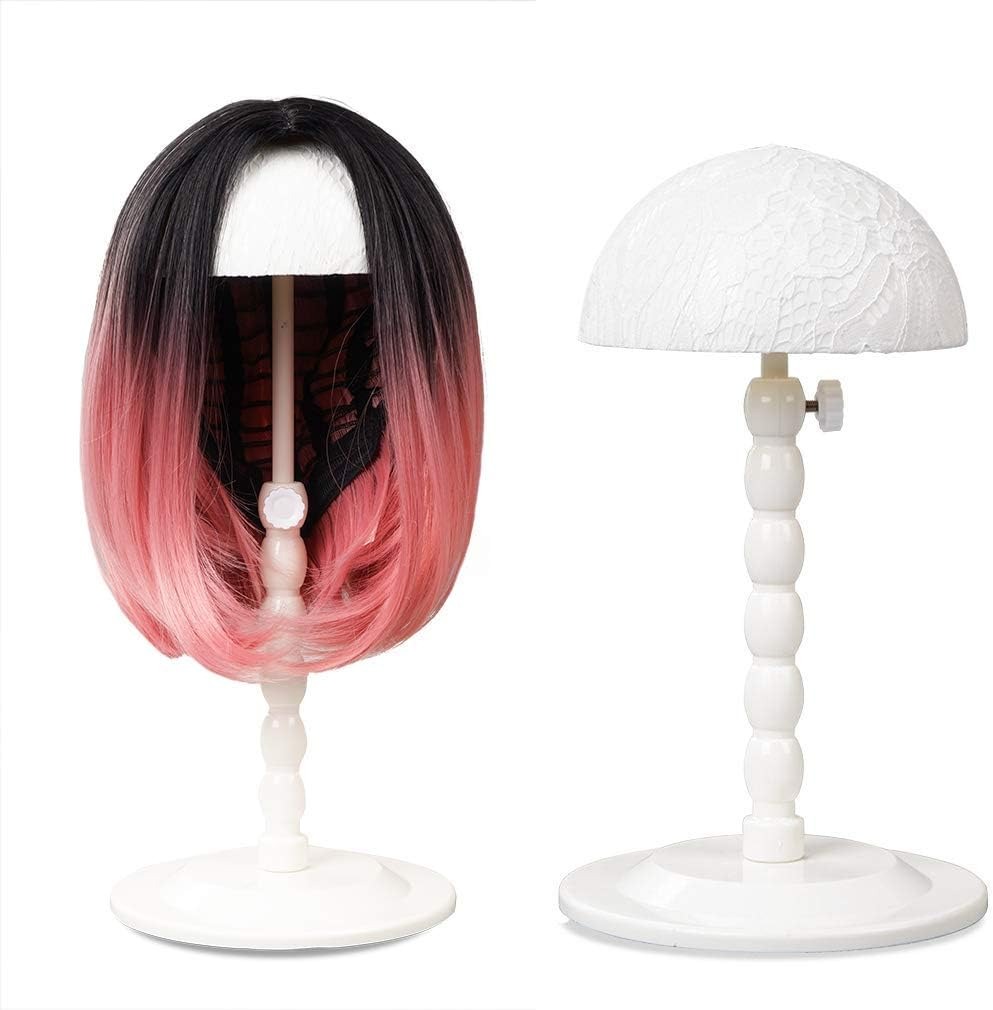Folding Wig Stand, Adjustable 12–18.8 Inch, 2 Pcs – view 4