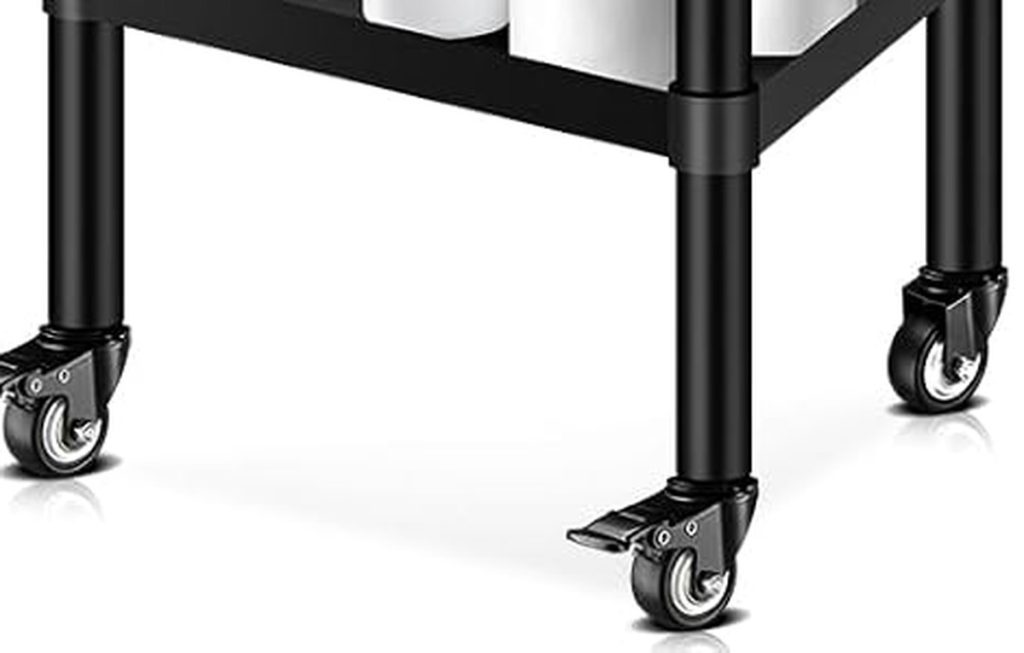 Braiding Hair Rack, 420 Pegs 3-Side Rotating Black – wholesale from RWAVY factory