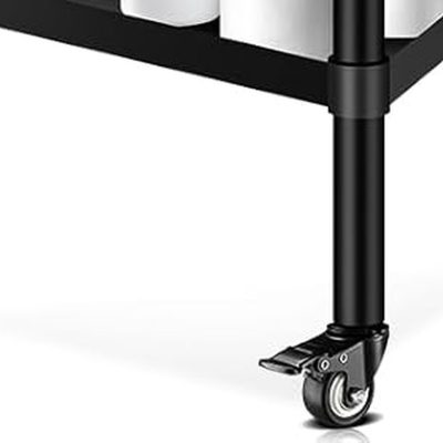 Braiding Hair Rack, 420 Pegs 3-Side Rotating Black – wholesale from RWAVY factory