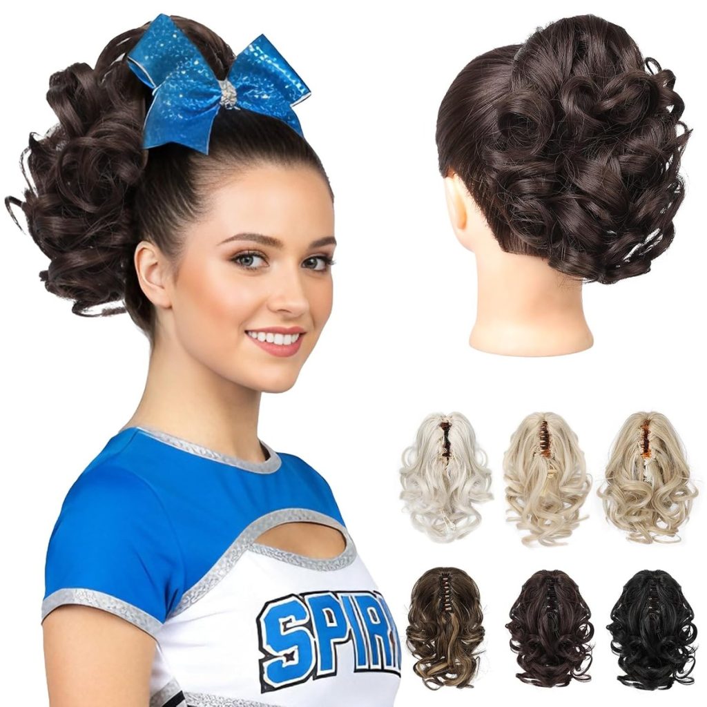 Claw Clip Ponytail Extension, 9 Inch Short Curly – wholesale from RWAVY factory