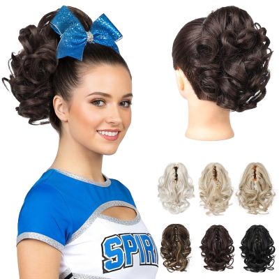 Claw Clip Ponytail Extension, 9 Inch Short Curly – wholesale from RWAVY factory