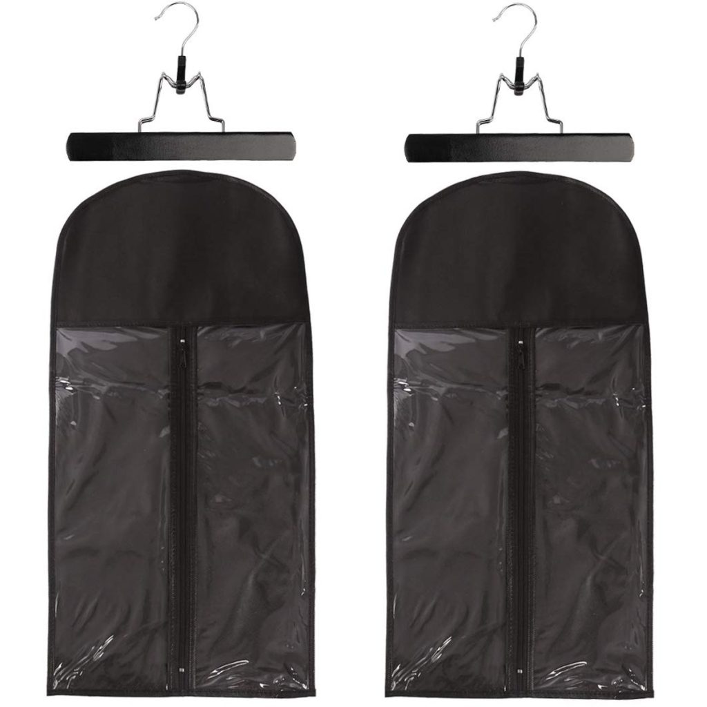 Hair Extension Storage Bag with Hanger, 23.6 Inch Black – wholesale from RWAVY factory