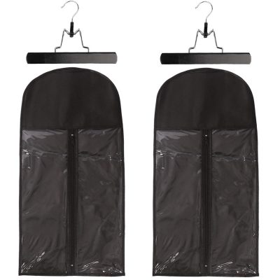 Hair Extension Storage Bag with Hanger, 23.6 Inch Black – wholesale from RWAVY factory