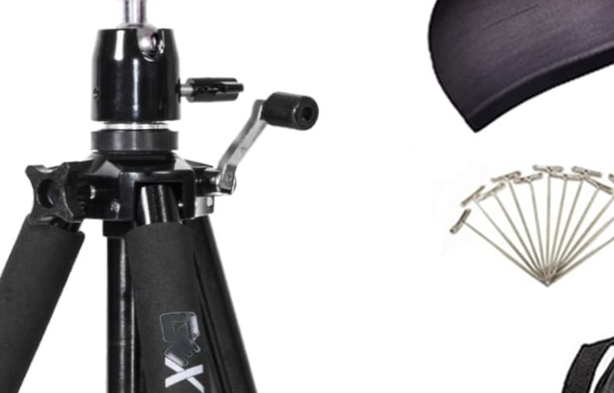 Mannequin Tripod Stand, 63 Inch Black Heavy Duty – view 5