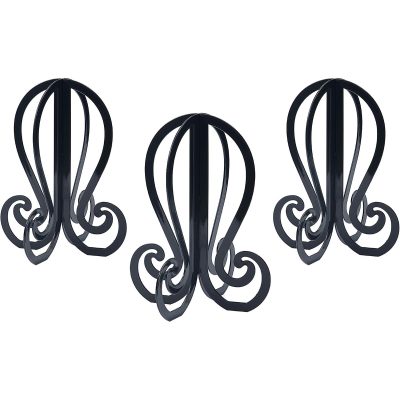 Plastic Wig Stand, 3 Pcs Black Head Holder 11.6 Inch – wholesale from RWAVY factory