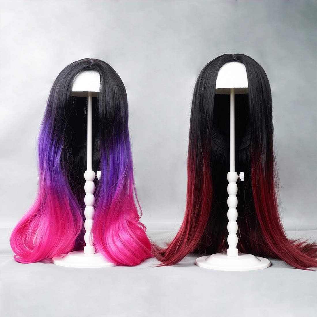 Folding Wig Stand, Adjustable 12–18.8 Inch, 2 Pcs – additional product view