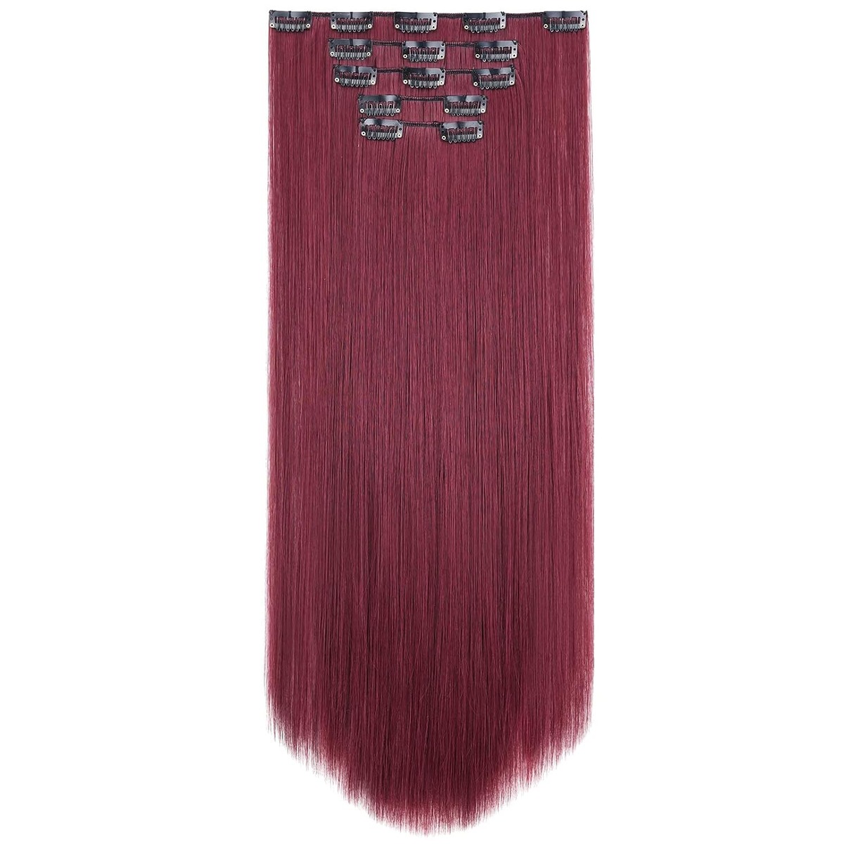 Straight Clip In Hair Extensions, 22 Inch – view 5