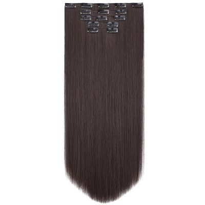 Straight Clip In Hair Extensions, 22 Inch – wholesale from RWAVY factory