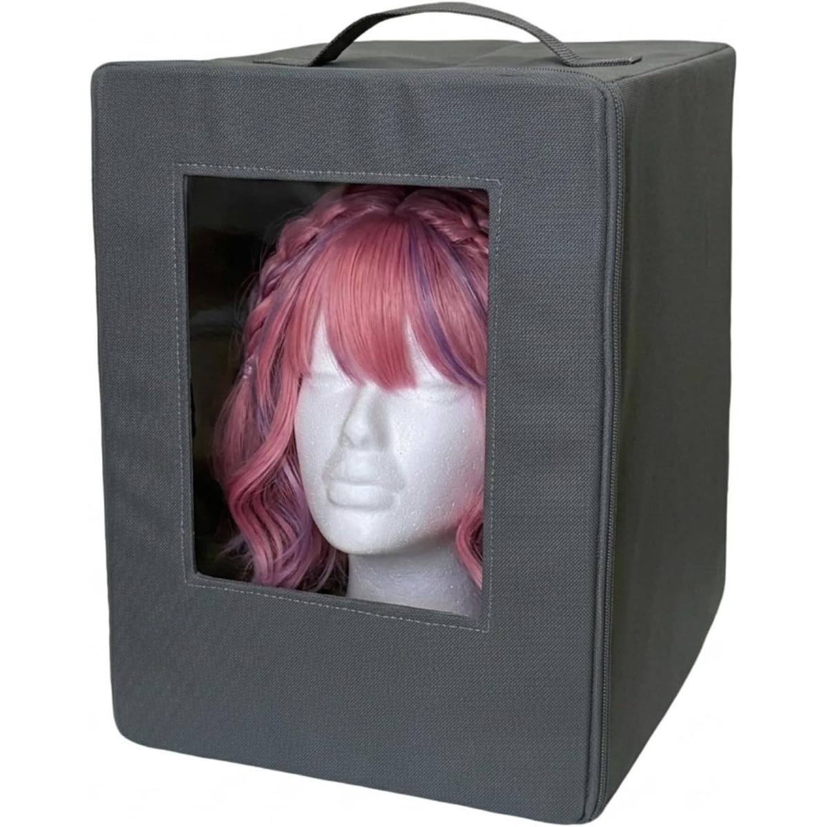 Wig Travel Bag, Foldable Storage Box with Window – wholesale from RWAVY factory